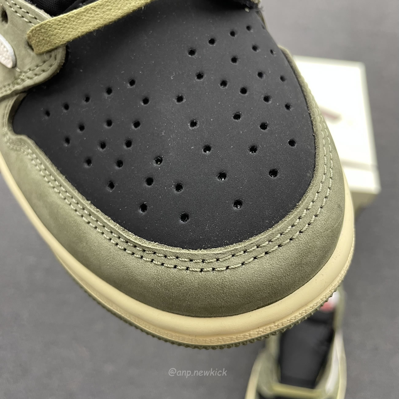 Travis Scott X Nike Air Jordan 1 Retro Low Og Sp Black Olive Dm7866 002 (15) - www.newkick.org Travis Scott X Nike Air Jordan 1 Retro Low Og Sp Black Olive Dm7866 002 (15) - www.newkick.org