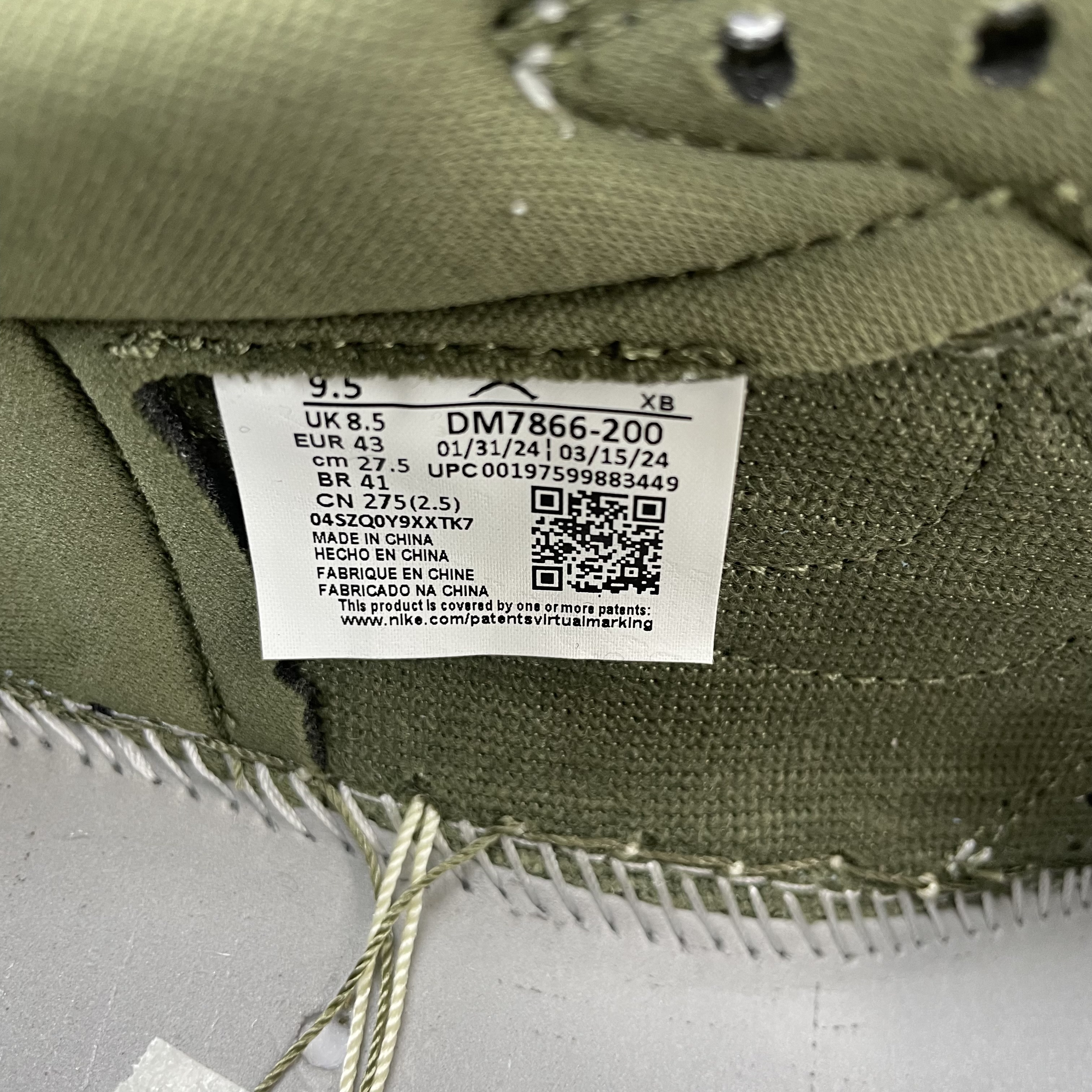 Travis Scott X Air Jordan 1 Low Og Sp Medium Olive Dm7866 200 (43) - www.newkick.org Travis Scott X Air Jordan 1 Low Og Sp Medium Olive Dm7866 200 (43) - www.newkick.org