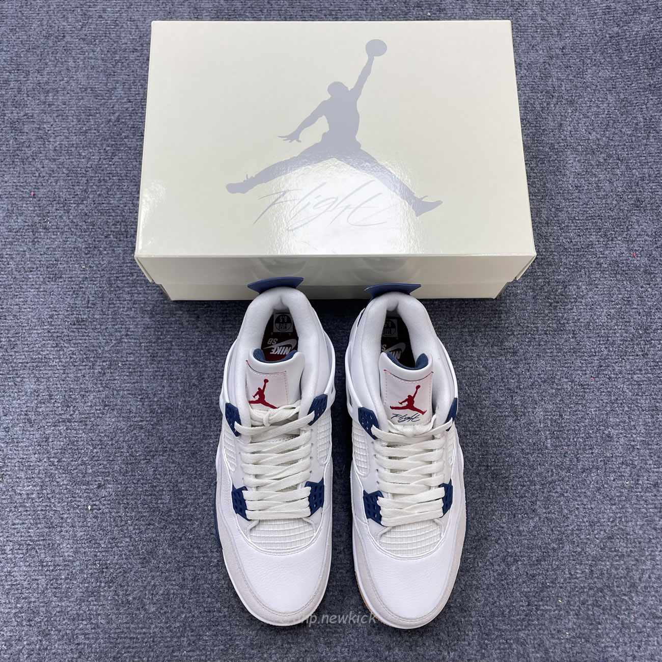 Air Jordan 4 Retro Sb Navy Dr5415 100 (4) - www.newkick.org