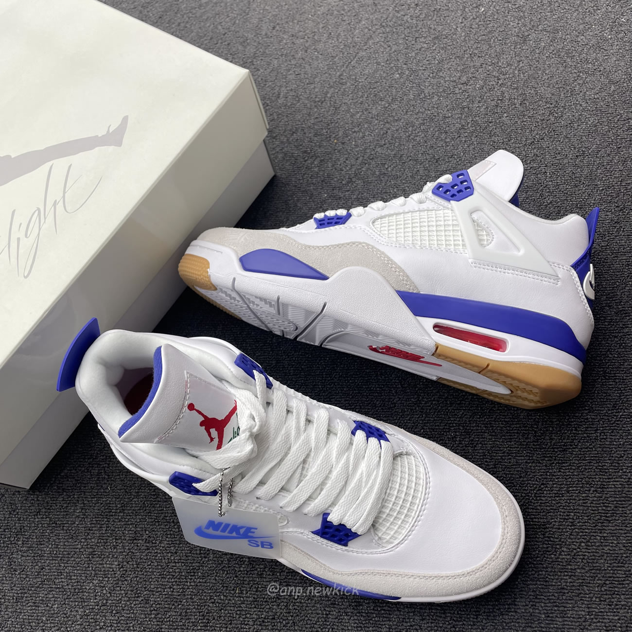 Air Jordan 4 Retro Sb White Blue Dr5415 105 (5) - www.newkick.org