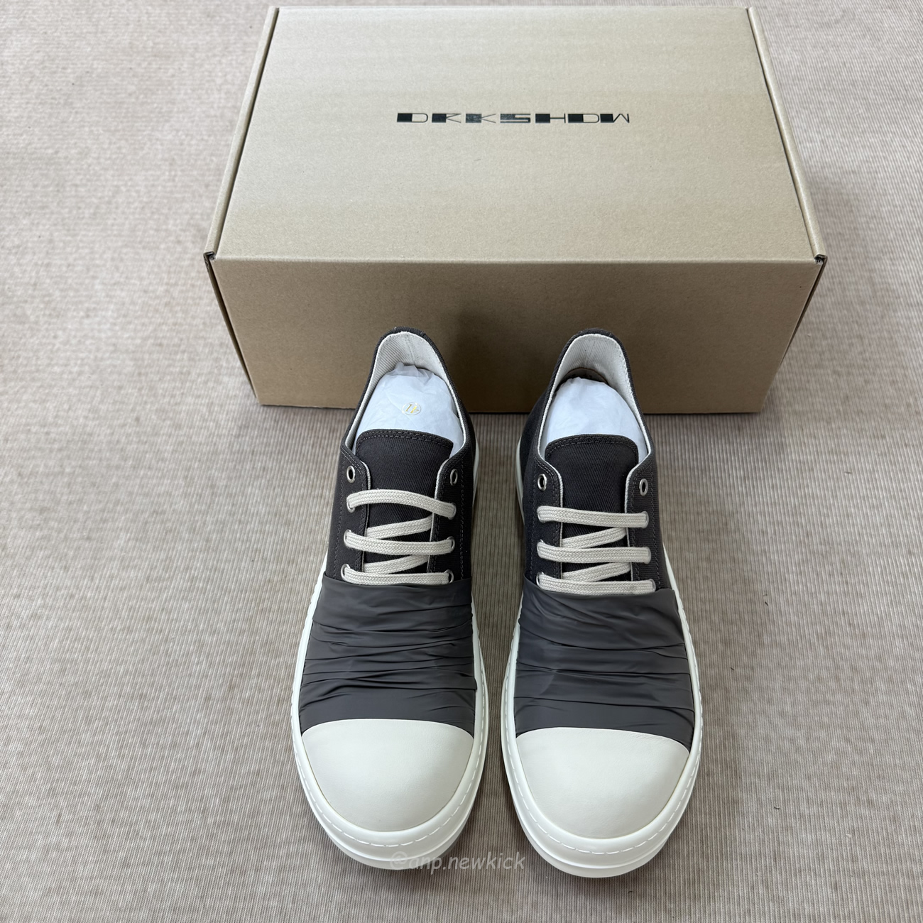 Rick Owens Drkshdw Hustler Low Dark Dust Denim Du01e3814 Donp 783411 (8) - www.newkick.org Rick Owens Drkshdw Hustler Low Dark Dust Denim Du01e3814 Donp 783411 (8) - www.newkick.org