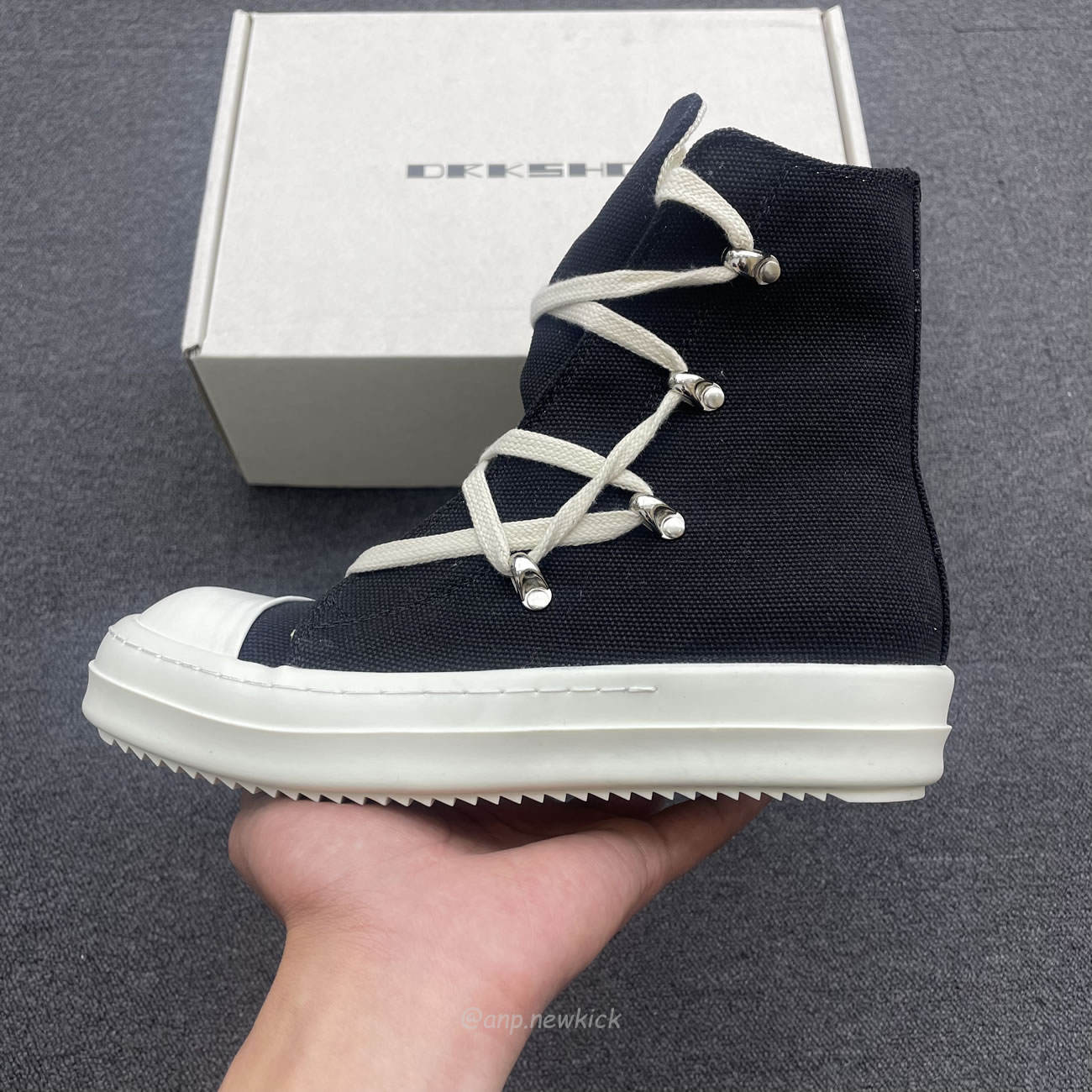 Rick Owens Drkshdw Strobe Hexa Black Du02b4805 (4) - www.newkick.org