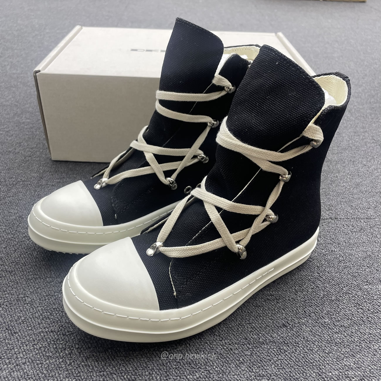 Rick Owens Drkshdw Strobe Hexa Black Du02b4805 (7) - www.newkick.org