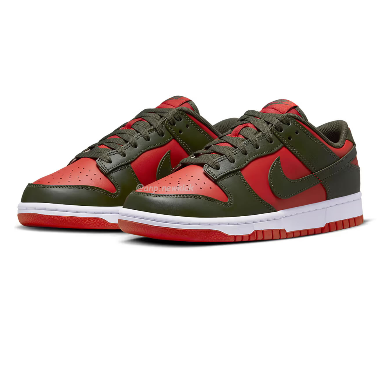 Nike Dunk Low Mystic Red Cargo Khaki Dv0833 600 (4) - www.newkick.org Nike Dunk Low Mystic Red Cargo Khaki Dv0833 600 (4) - www.newkick.org