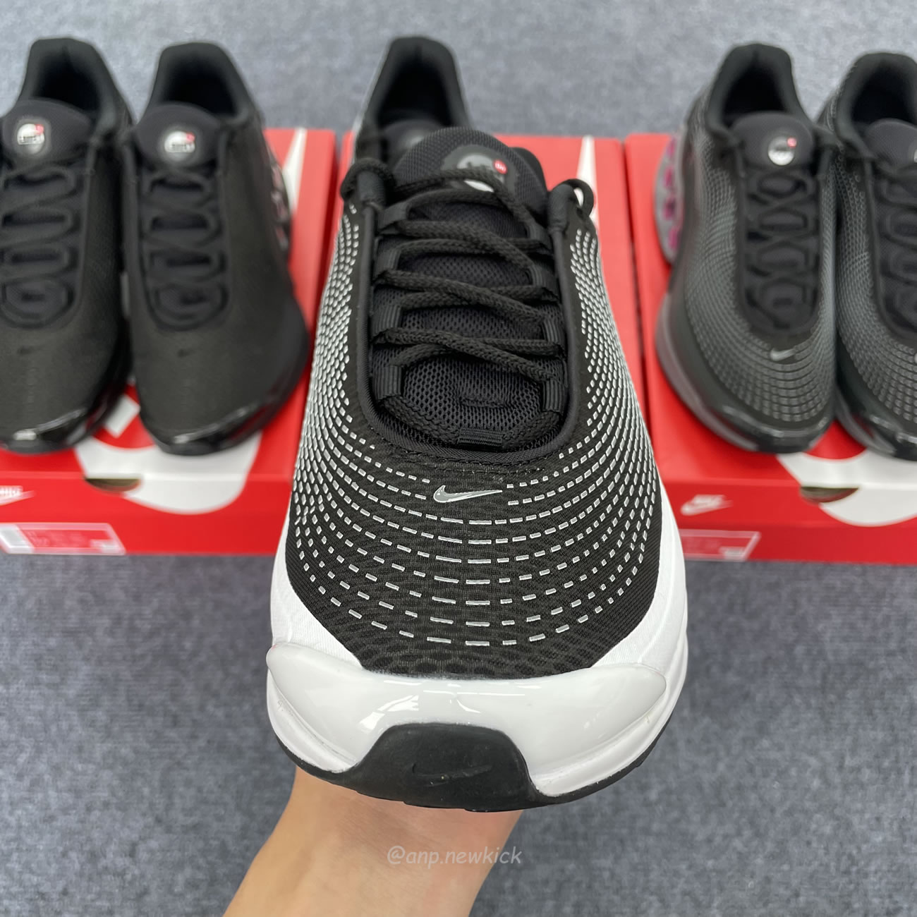 Nike Air Max Dn Black Metallic Grey All Night White Cool Grey (10) - www.newkick.org Nike Air Max Dn Black Metallic Grey All Night White Cool Grey (10) - www.newkick.org