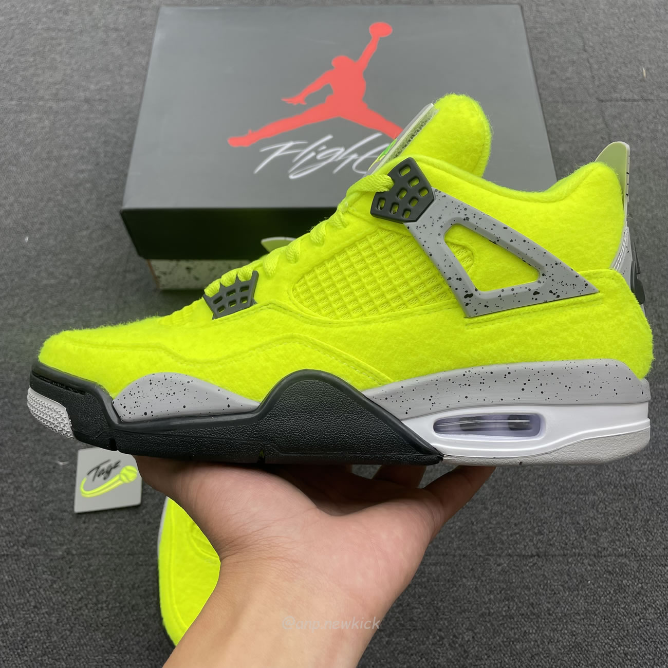 Air Jordan 4 Retro Tennis Ball Dv6773 700 (2) - www.newkick.org