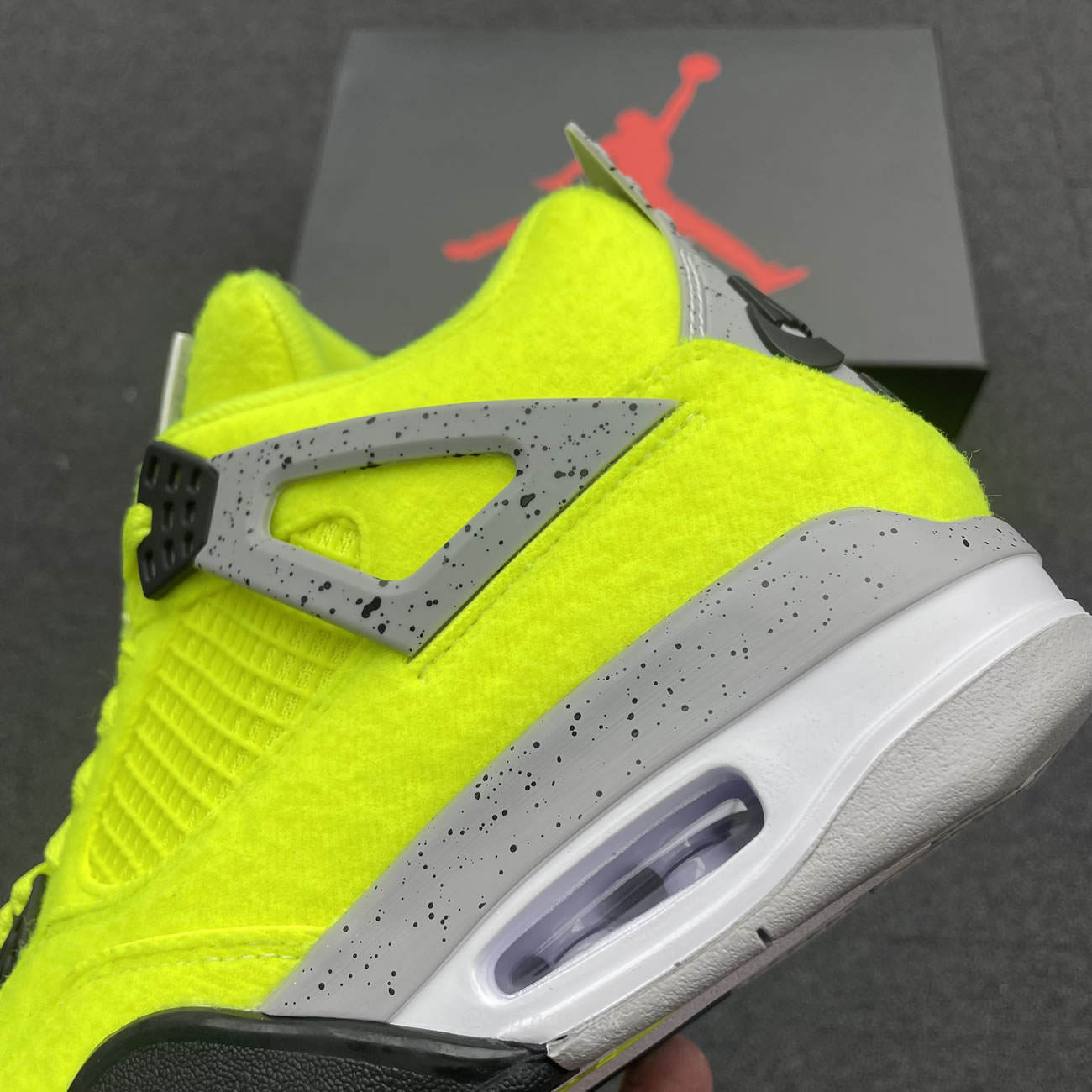Air Jordan 4 Retro Tennis Ball Dv6773 700 (5) - www.newkick.org