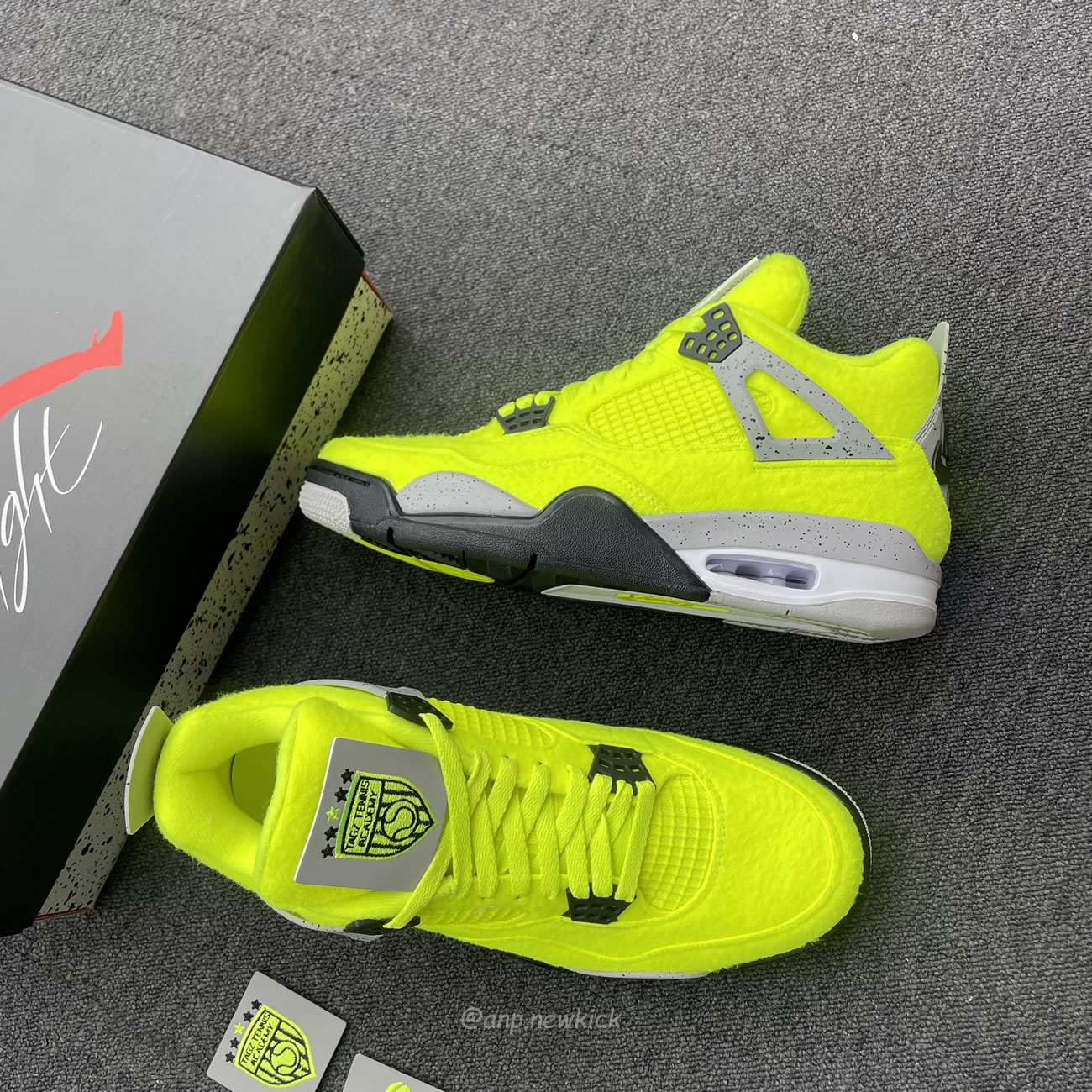 Air Jordan 4 Retro Tennis Ball Dv6773 700 (9) - www.newkick.org
