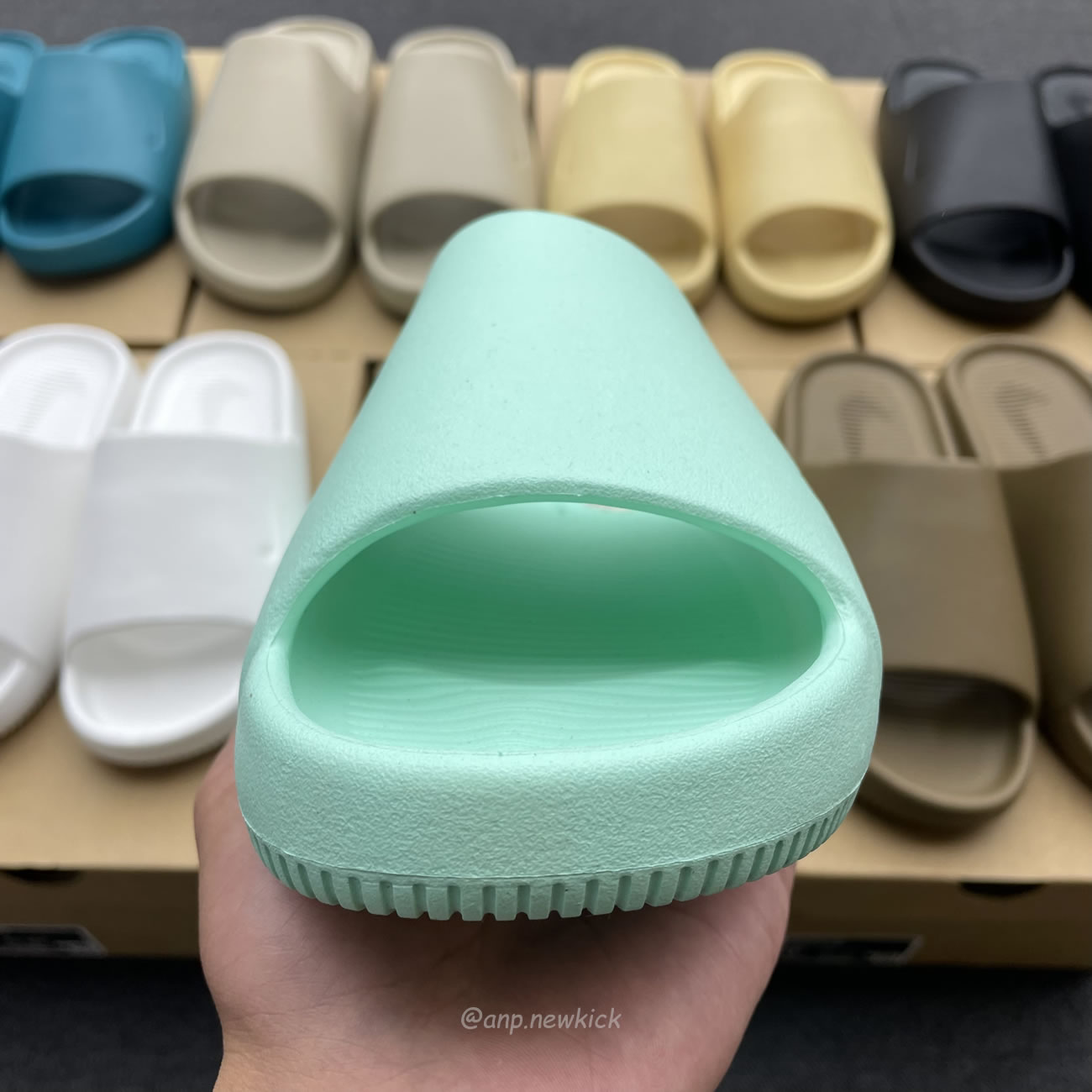 Nike Calm Slide Jade Ice Black Sesame Geode Teal White Brown Dx4816 300 (7) - www.newkick.org Nike Calm Slide Jade Ice Black Sesame Geode Teal White Brown Dx4816 300 (7) - www.newkick.org