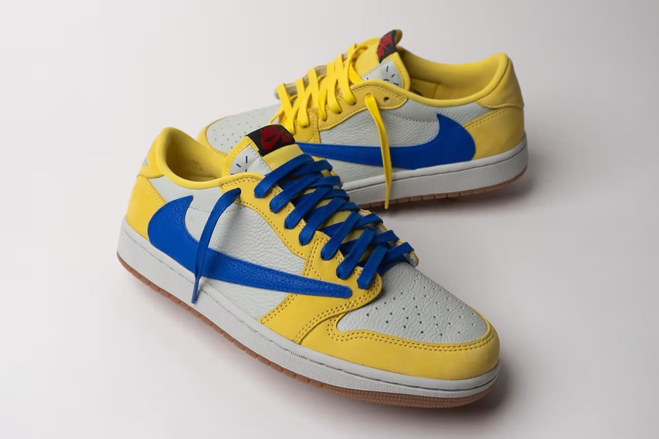 Travis Scott X Nike Air Jordan 1 Retro Low Og Sp Canary Dz4137 700 (4) - www.newkick.vip Travis Scott X Nike Air Jordan 1 Retro Low Og Sp Canary Dz4137 700 (4) - www.newkick.vip