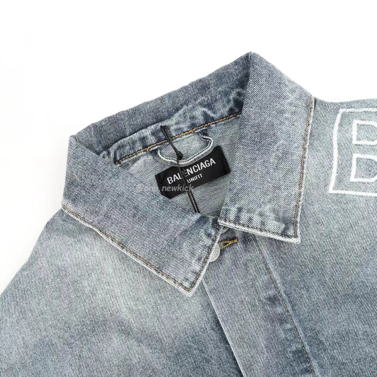 Balenciaga Retro Denim Jacket (9) - www.newkick.org Balenciaga Retro Denim Jacket (9) - www.newkick.org