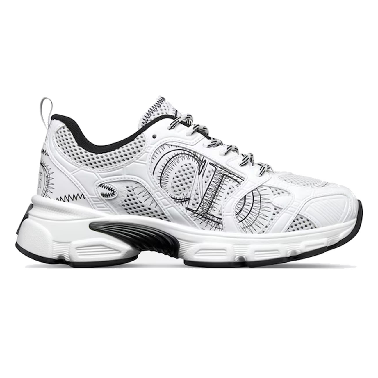 Dior Chrono Sports Shoes With Mesh Fabric And Faux Leather Trim (10) - www.newkick.org Dior Chrono Sports Shoes With Mesh Fabric And Faux Leather Trim (10) - www.newkick.org