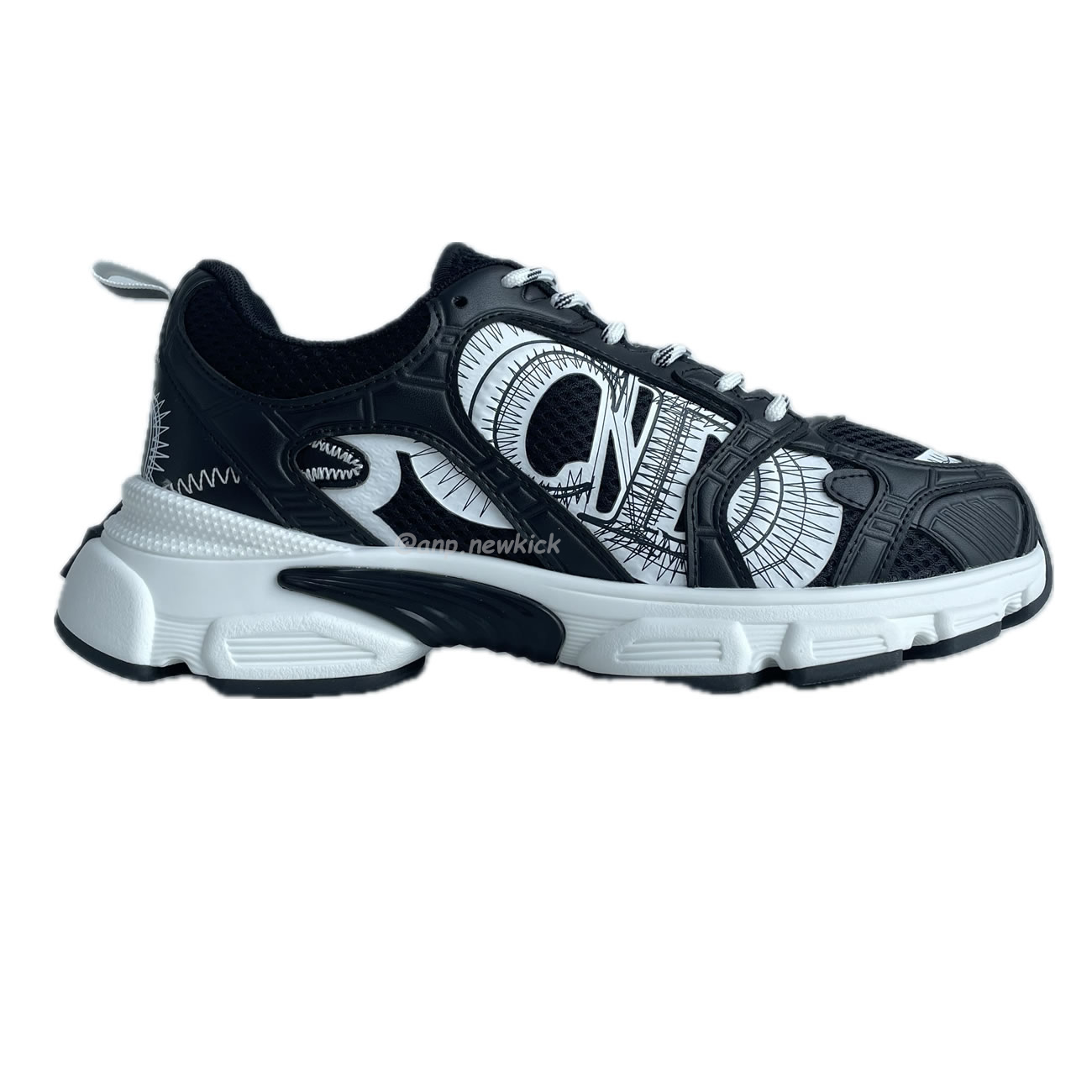 Dior Chrono Sports Shoes With Mesh Fabric And Faux Leather Trim (2) - www.newkick.org Dior Chrono Sports Shoes With Mesh Fabric And Faux Leather Trim (2) - www.newkick.org