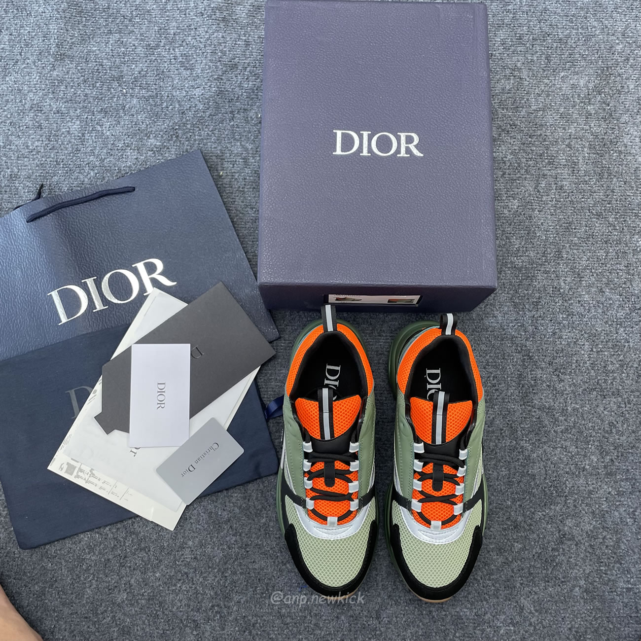 Dior B22 Orange Olive Black 3sn231ykc H663 (2) - www.newkick.vip Dior B22 Orange Olive Black 3sn231ykc H663 (2) - www.newkick.vip