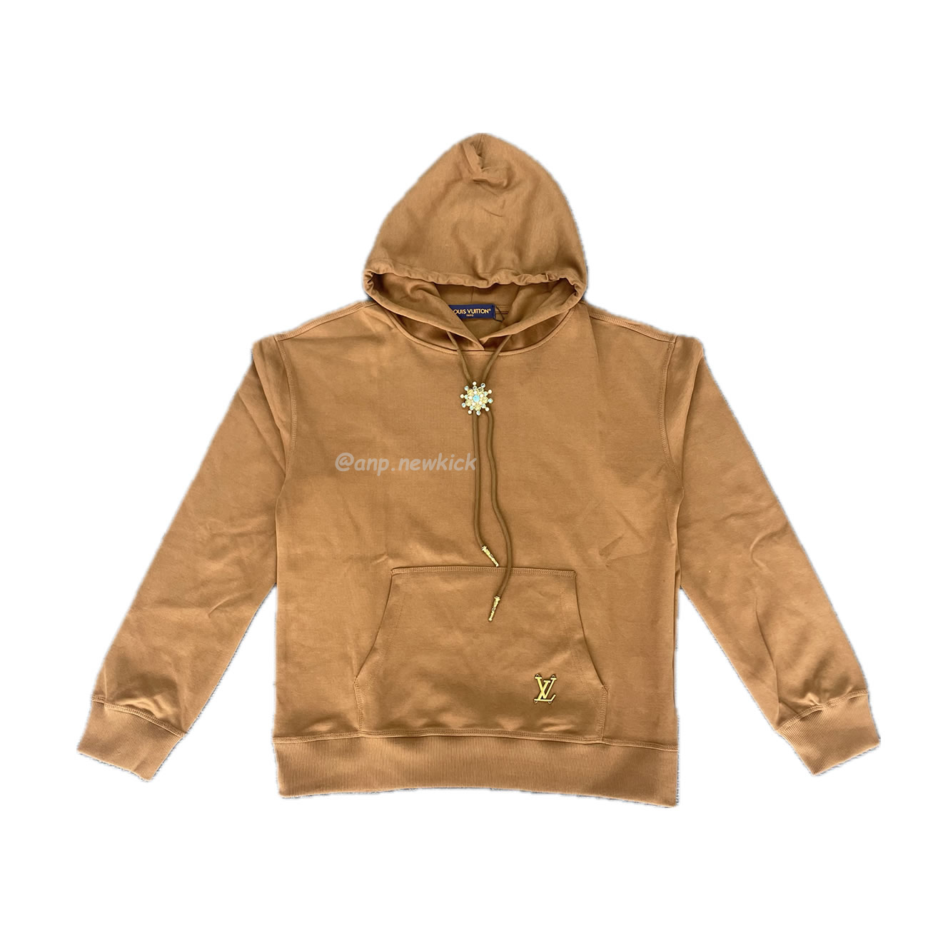 Louis Vuitton Turquoise Sunflower Drawstring Hoodie (1) - www.newkick.org Louis Vuitton Turquoise Sunflower Drawstring Hoodie (1) - www.newkick.org