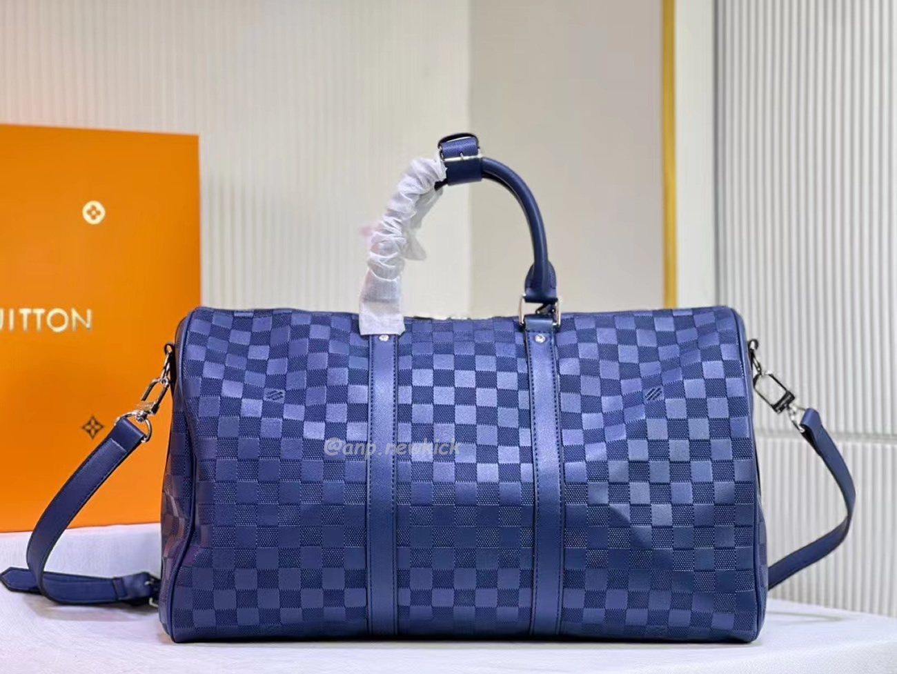 Louis Vuitton Keepall Bandouliere Monogram 50 Navy Duffel Bag (30) - www.newkick.org Louis Vuitton Keepall Bandouliere Monogram 50 Navy Duffel Bag (30) - www.newkick.org