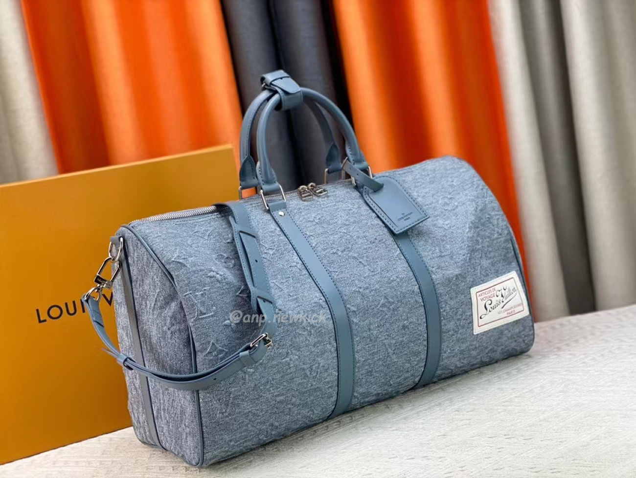Louis Vuitton Keepall Bandouliere Monogram 50 Navy Duffel Bag (57) - www.newkick.org Louis Vuitton Keepall Bandouliere Monogram 50 Navy Duffel Bag (57) - www.newkick.org