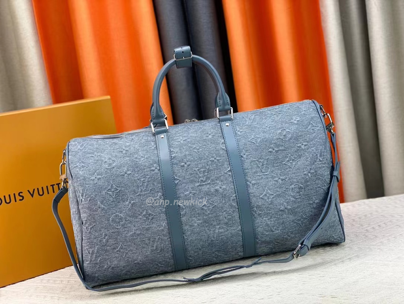 Louis Vuitton Keepall Bandouliere Monogram 50 Navy Duffel Bag (62) - www.newkick.org Louis Vuitton Keepall Bandouliere Monogram 50 Navy Duffel Bag (62) - www.newkick.org