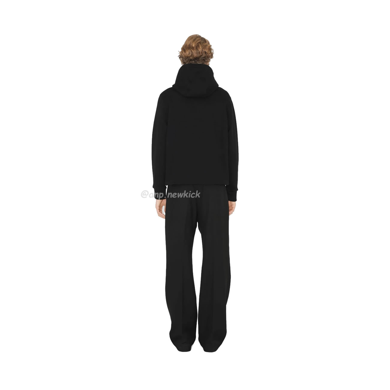 Burberry Embroidered Ekd Cotton Hoodie Black (3) - www.newkick.org