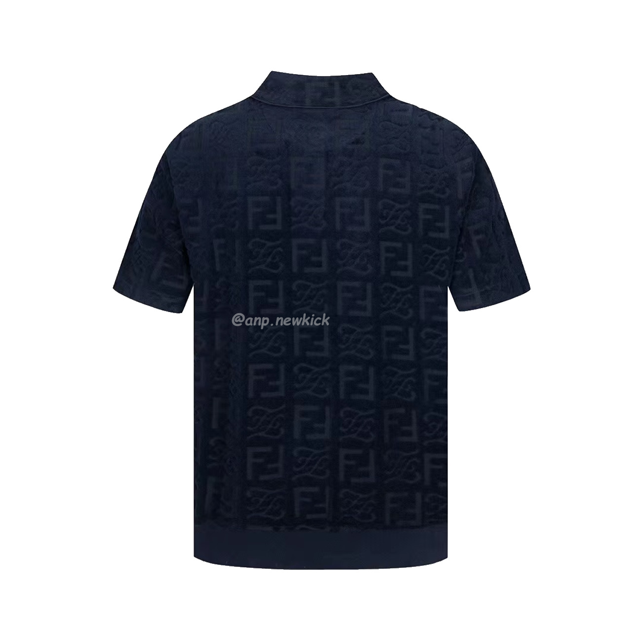 Fendi Reverse Collar Polo Shirt White Black Fw22 (4) - www.newkick.org Fendi Reverse Collar Polo Shirt White Black Fw22 (4) - www.newkick.org