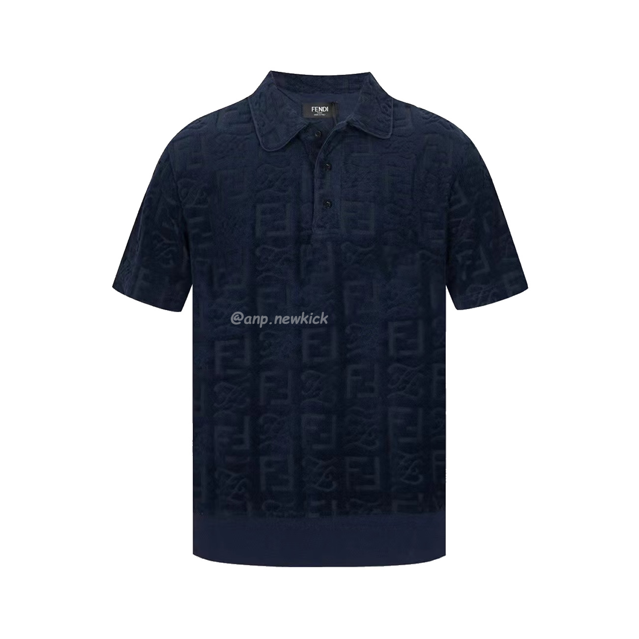 Fendi Reverse Collar Polo Shirt White Black Fw22 (5) - www.newkick.org Fendi Reverse Collar Polo Shirt White Black Fw22 (5) - www.newkick.org
