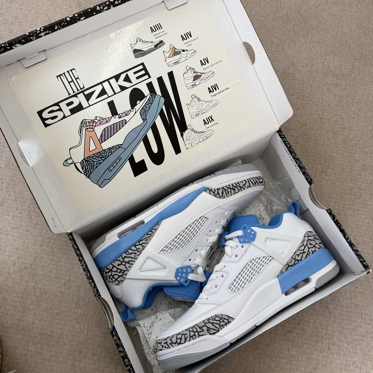 Air Jordan Spizike Low Unc Fq1759 141 (3) - www.newkick.org Air Jordan Spizike Low Unc Fq1759 141 (3) - www.newkick.org