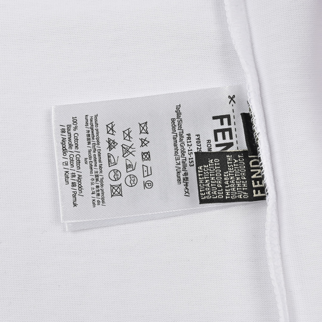 Fendi Pentagonal F Embroidered Flocked Round Neck Short Sleeved T Shirt (11) - www.newkick.org Fendi Pentagonal F Embroidered Flocked Round Neck Short Sleeved T Shirt (11) - www.newkick.org