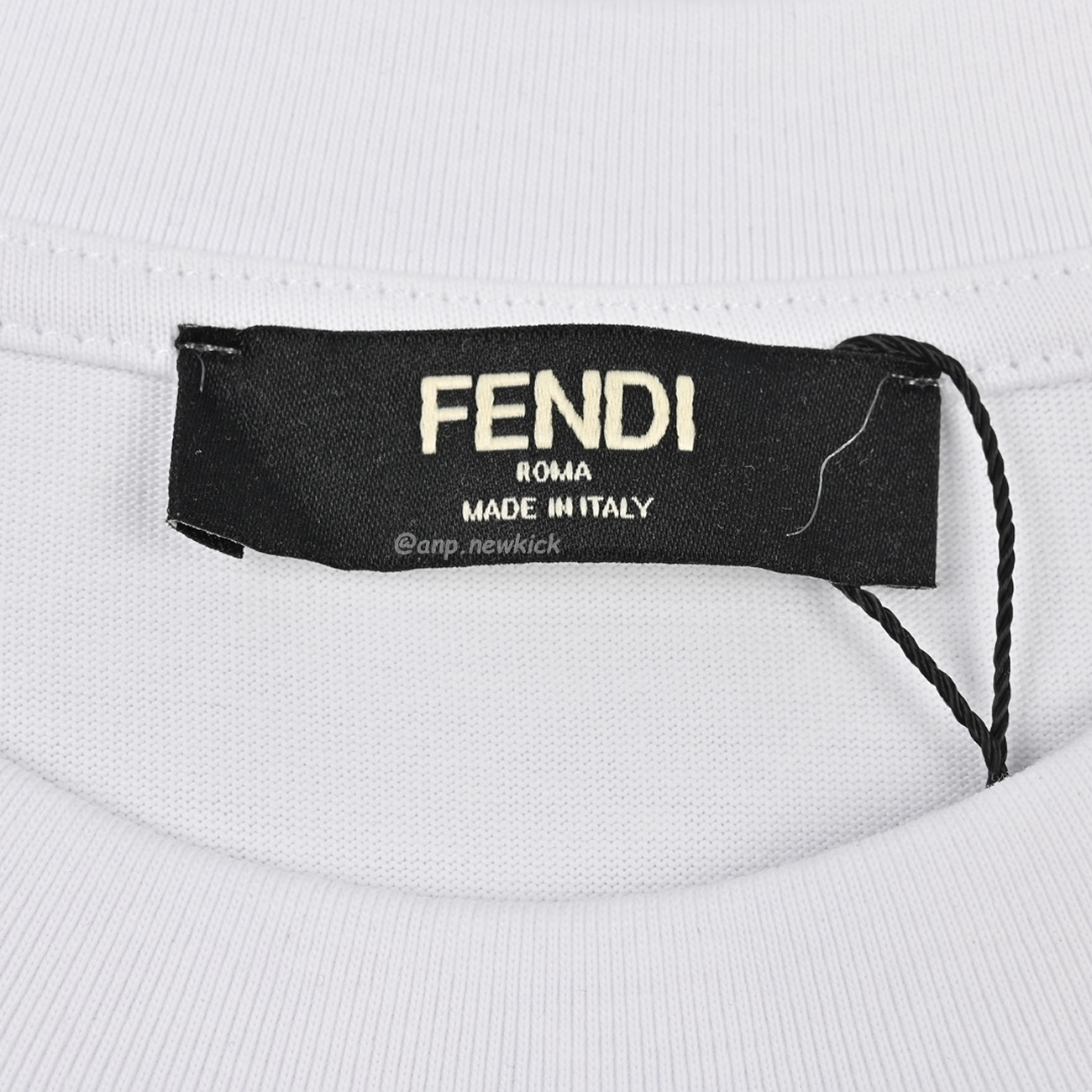 Fendi Pentagonal F Embroidered Flocked Round Neck Short Sleeved T Shirt (5) - www.newkick.org Fendi Pentagonal F Embroidered Flocked Round Neck Short Sleeved T Shirt (5) - www.newkick.org