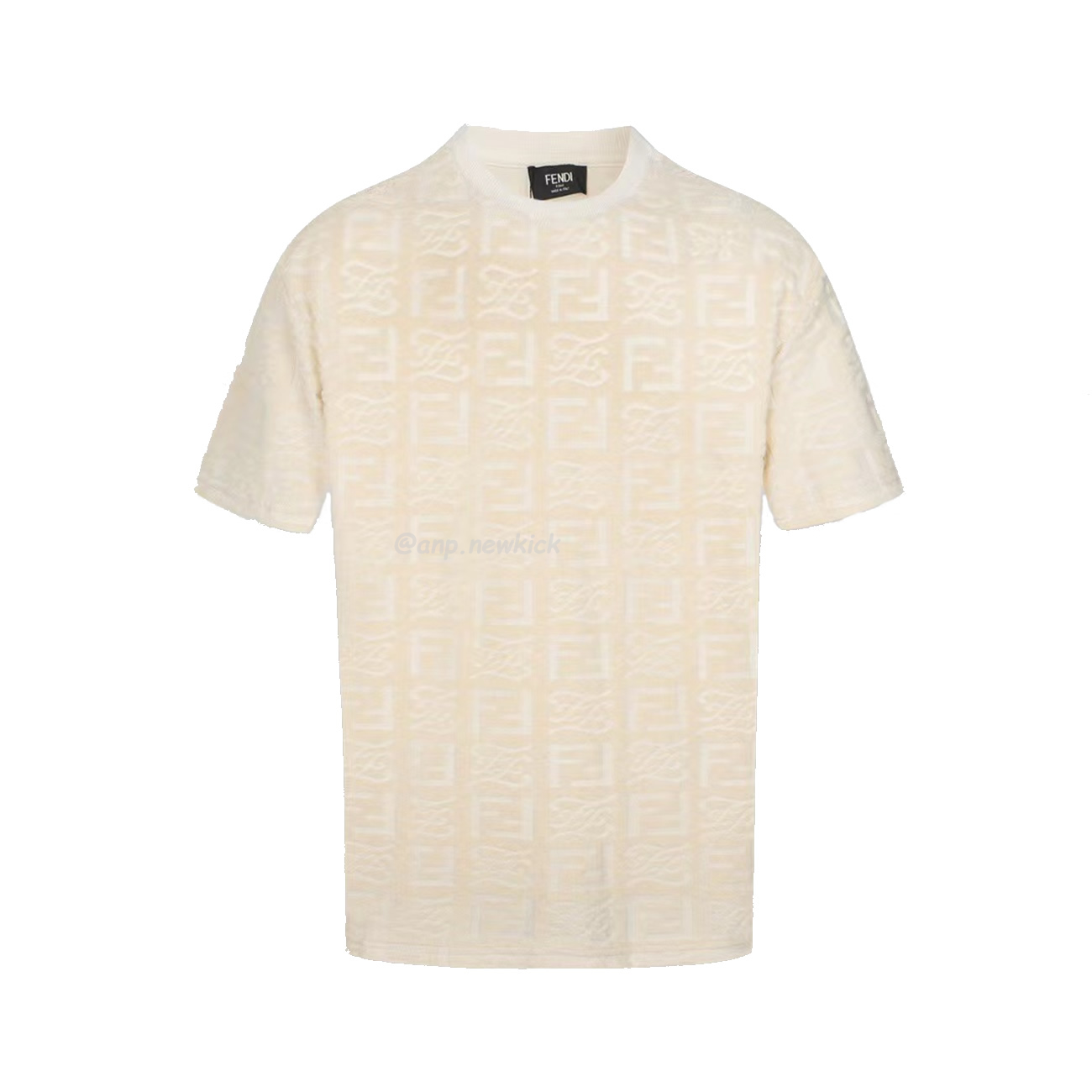 Fendi By Marc Jacobs Jersey Short Sleeved Crew Neck T Shirt White Blue Black Ss23 (5) - www.newkick.org Fendi By Marc Jacobs Jersey Short Sleeved Crew Neck T Shirt White Blue Black Ss23 (5) - www.newkick.org