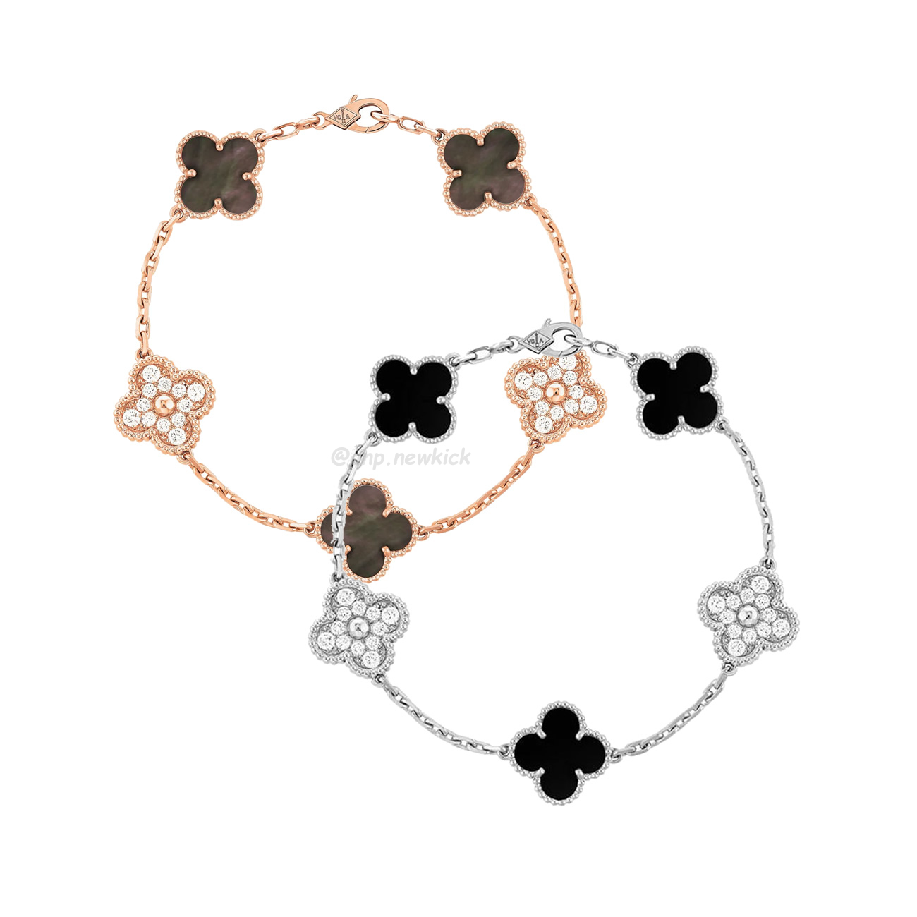 Van Cleef Arpels Vintage Alhambra Four Leaf Clover Gold Bracelet (1) - www.newkick.org Van Cleef Arpels Vintage Alhambra Four Leaf Clover Gold Bracelet (1) - www.newkick.org