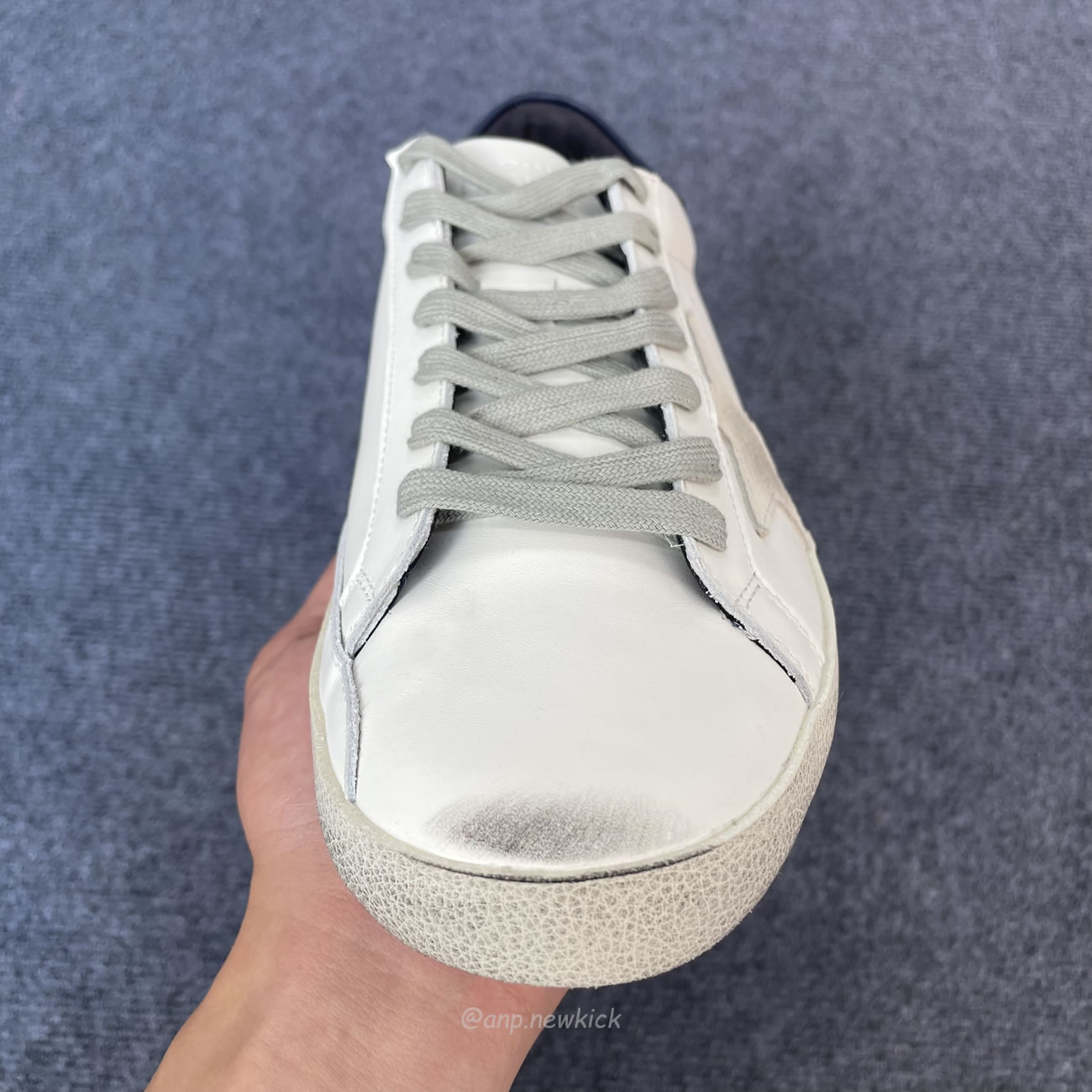 Golden Goose Super Star Gold Star White Blue Black G21d120 G304 (3) - www.newkick.vip