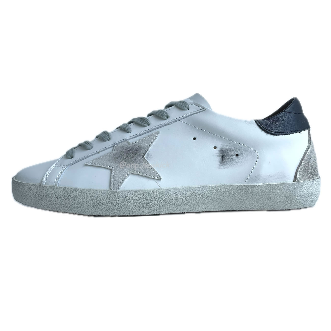 Golden Goose Super Star Gold Star White Blue Black G21d120 G304 (5) - www.newkick.vip