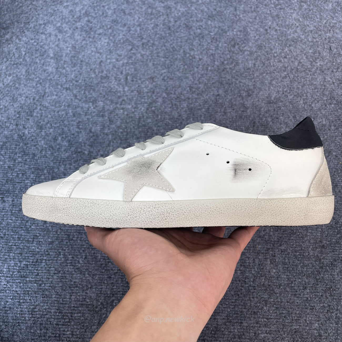 Golden Goose Super Star Gold Star White Blue Black G21d120 G304 (9) - www.newkick.vip