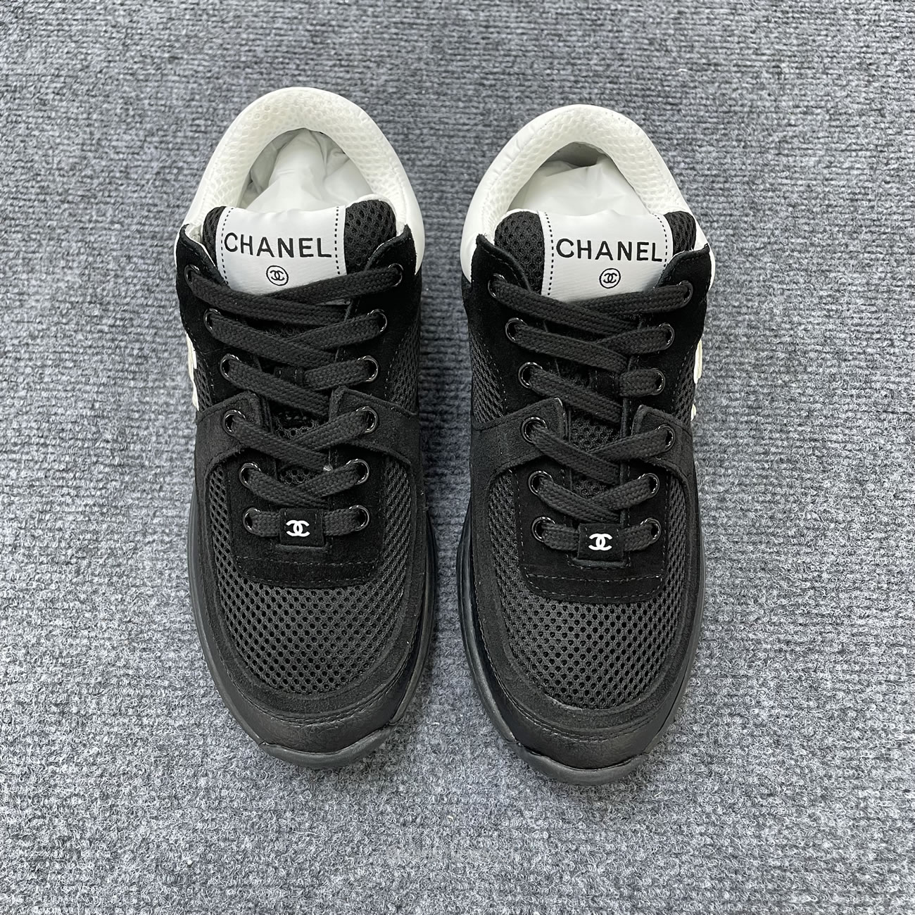 Chanel Low Top Trainer Black White G38299 Y55720 K3845 (9) - www.newkick.vip Chanel Low Top Trainer Black White G38299 Y55720 K3845 (9) - www.newkick.vip