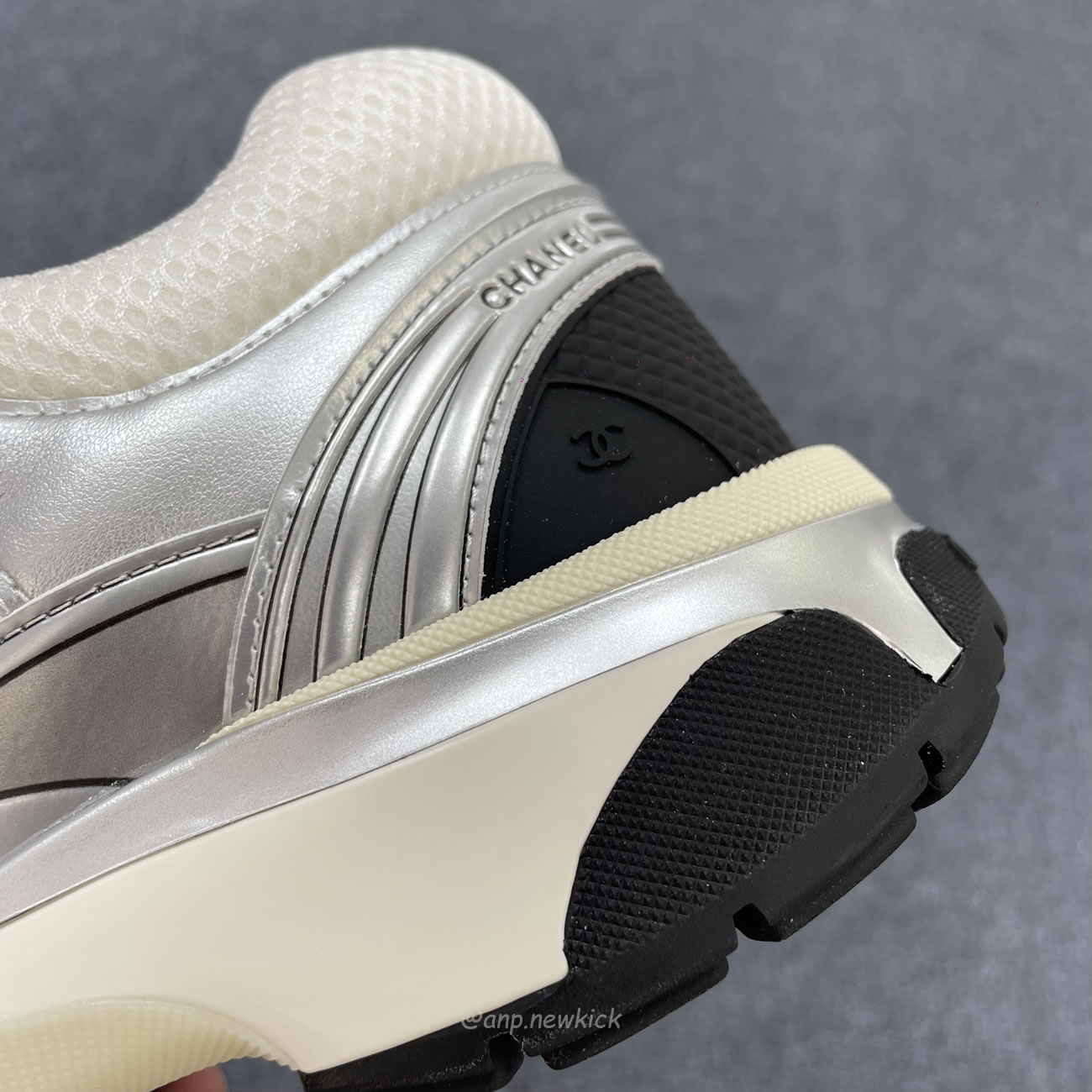 Chanel Cc Runner Silver Laminate G39792 Y56368 K5451 (4) - www.newkick.org Chanel Cc Runner Silver Laminate G39792 Y56368 K5451 (4) - www.newkick.org