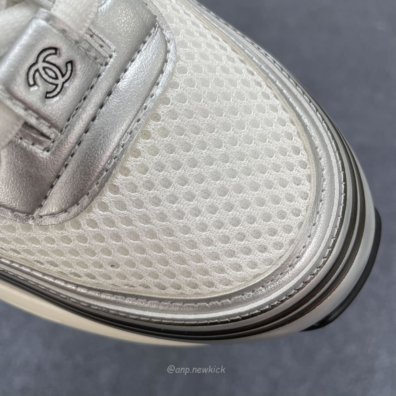 Chanel Cc Runner Silver Laminate G39792 Y56368 K5451 (7) - www.newkick.org Chanel Cc Runner Silver Laminate G39792 Y56368 K5451 (7) - www.newkick.org