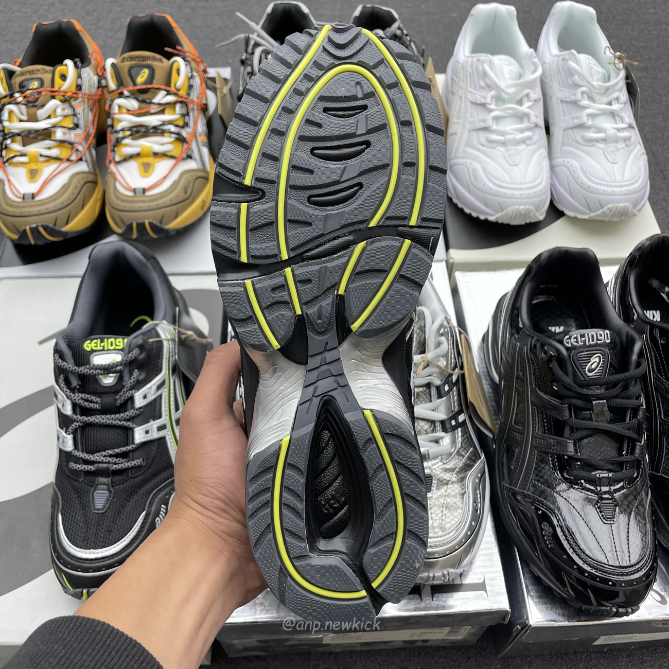 Asics Gel 1090 Black Pure Silver Andersson Bell White Orange (3) - www.newkick.org Asics Gel 1090 Black Pure Silver Andersson Bell White Orange (3) - www.newkick.org