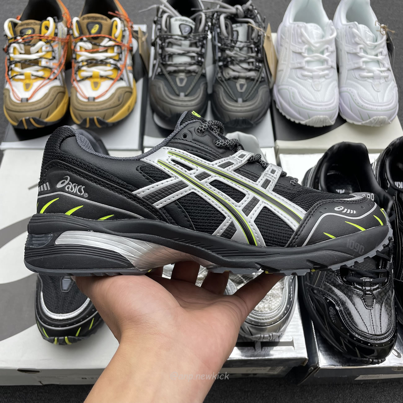 Asics Gel 1090 Black Pure Silver Andersson Bell White Orange (4) - www.newkick.org Asics Gel 1090 Black Pure Silver Andersson Bell White Orange (4) - www.newkick.org
