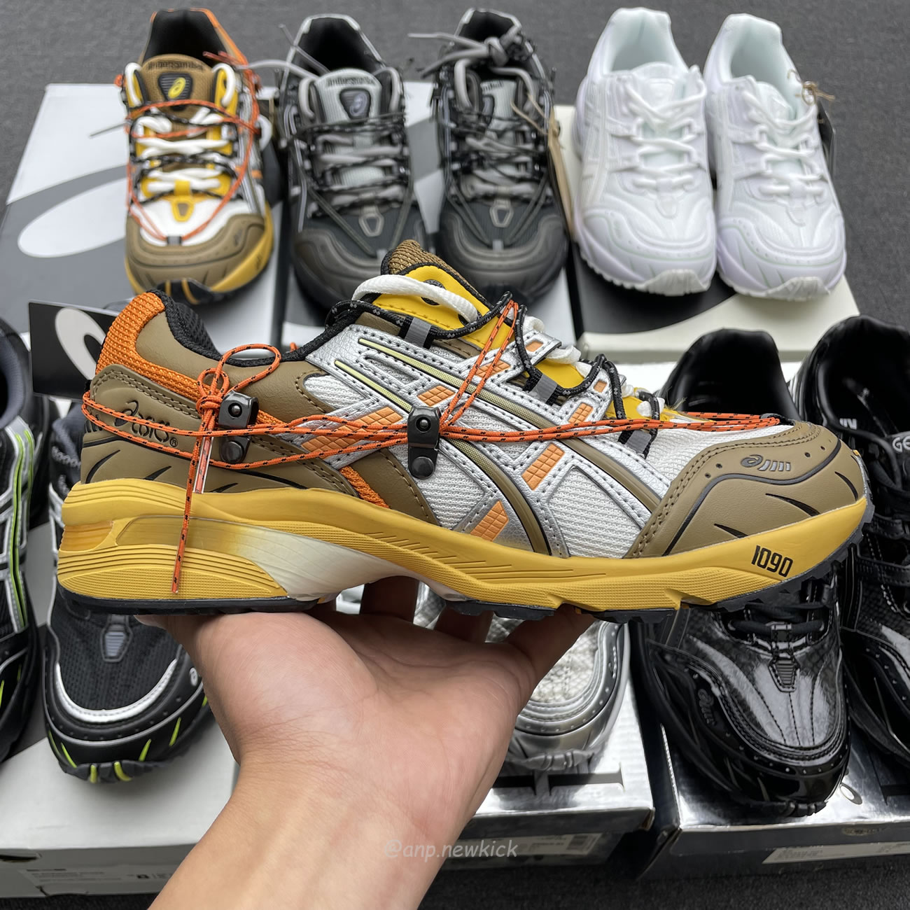 Asics Gel 1090 Black Pure Silver Andersson Bell White Orange (5) - www.newkick.org Asics Gel 1090 Black Pure Silver Andersson Bell White Orange (5) - www.newkick.org