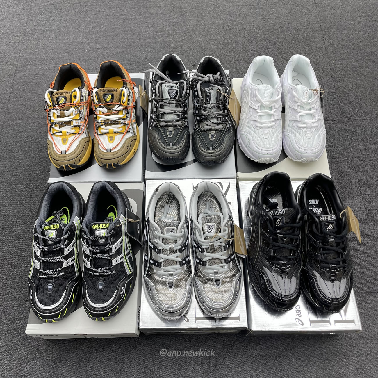 Asics Gel 1090 Black Pure Silver Andersson Bell White Orange (7) - www.newkick.org Asics Gel 1090 Black Pure Silver Andersson Bell White Orange (7) - www.newkick.org