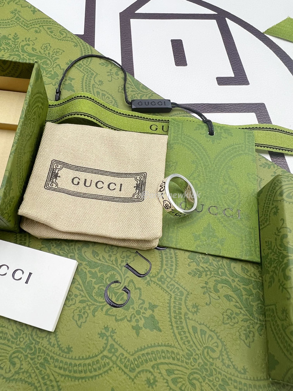 Gucci Ghost Ring In Silver (3) - www.newkick.org