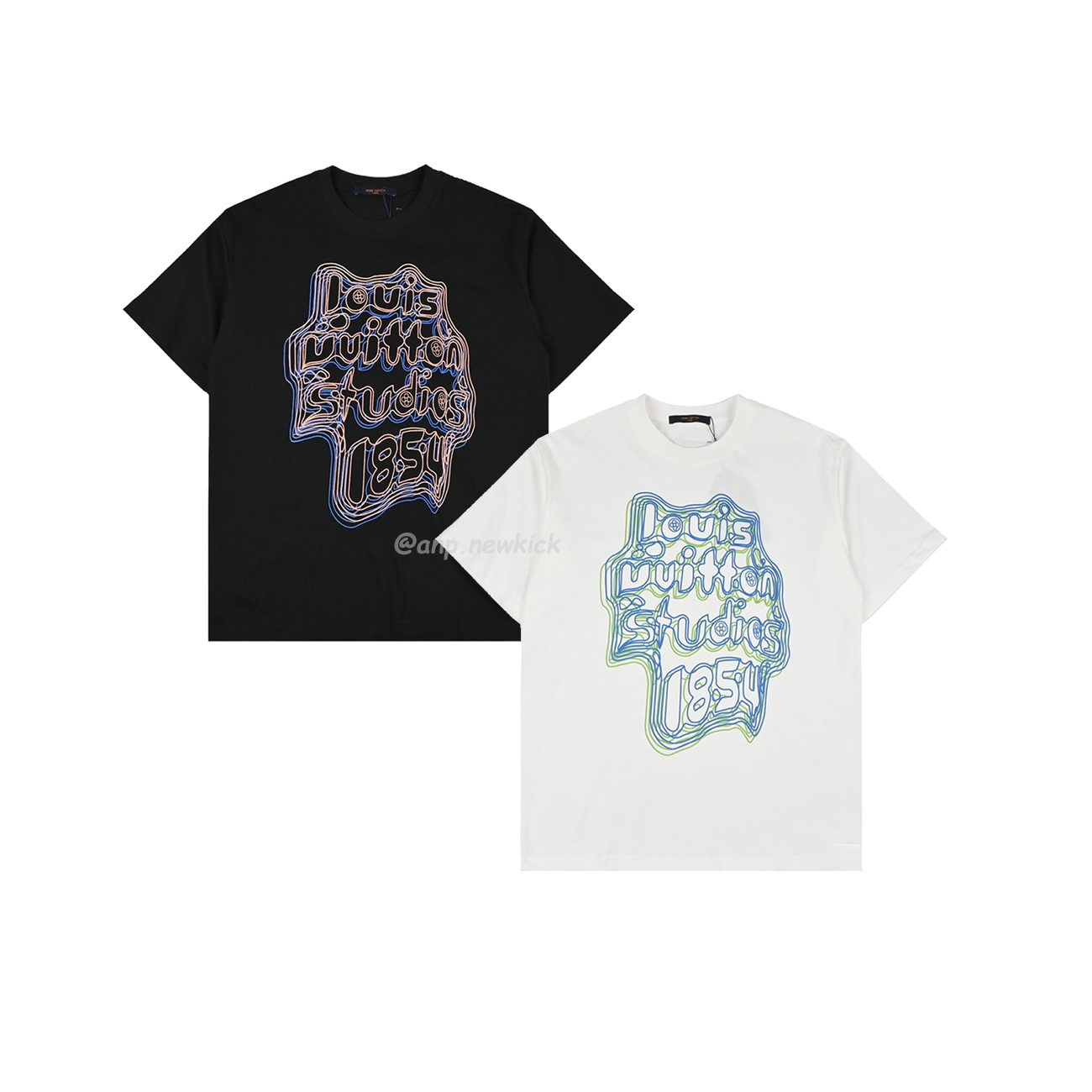 Louis Vuitton Geometric Curve Neon Printed Short Sleeved T Shirt (1) - www.newkick.org Louis Vuitton Geometric Curve Neon Printed Short Sleeved T Shirt (1) - www.newkick.org