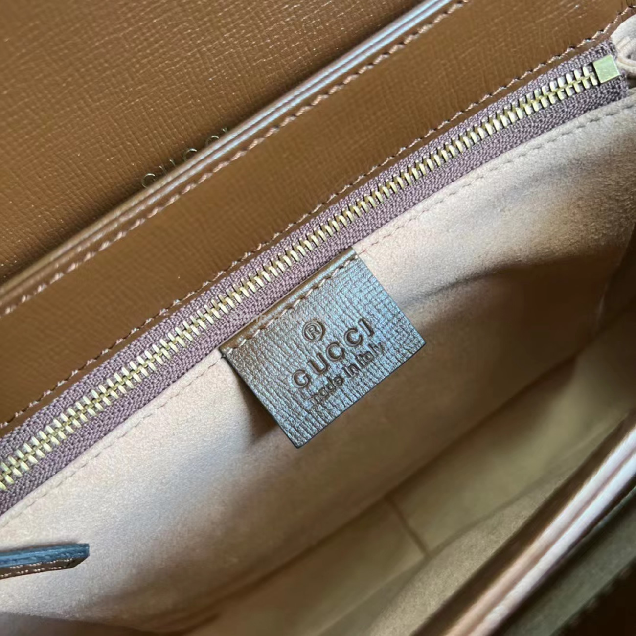 Gucci 1955 Horsebit Shoulder Bag Small Beigebrown (8) - www.newkick.vip Gucci 1955 Horsebit Shoulder Bag Small Beigebrown (8) - www.newkick.vip