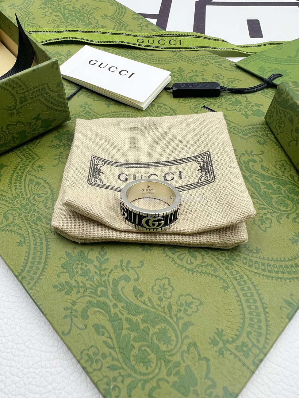 Gucci With Double G Ring Silver In 925 Sterling Silver (5) - www.newkick.org Gucci With Double G Ring Silver In 925 Sterling Silver (5) - www.newkick.org