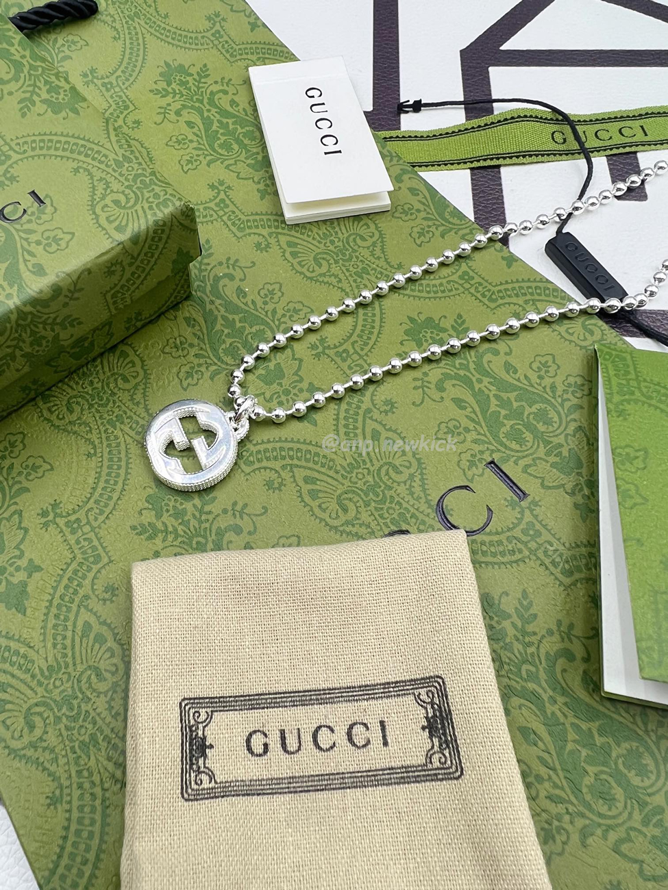 Gucci Interlocking Necklace Silver (4) - www.newkick.org Gucci Interlocking Necklace Silver (4) - www.newkick.org