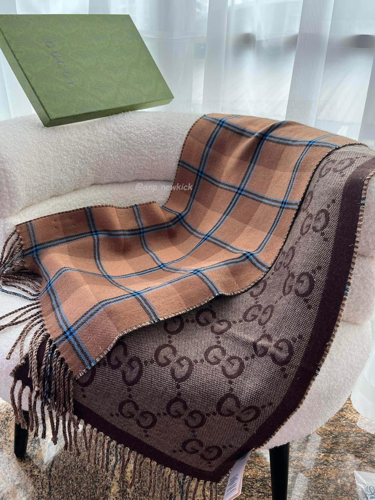 Gucci Gg Reversible Check Scarf 45x170cm (10) - www.newkick.vip Gucci Gg Reversible Check Scarf 45x170cm (10) - www.newkick.vip