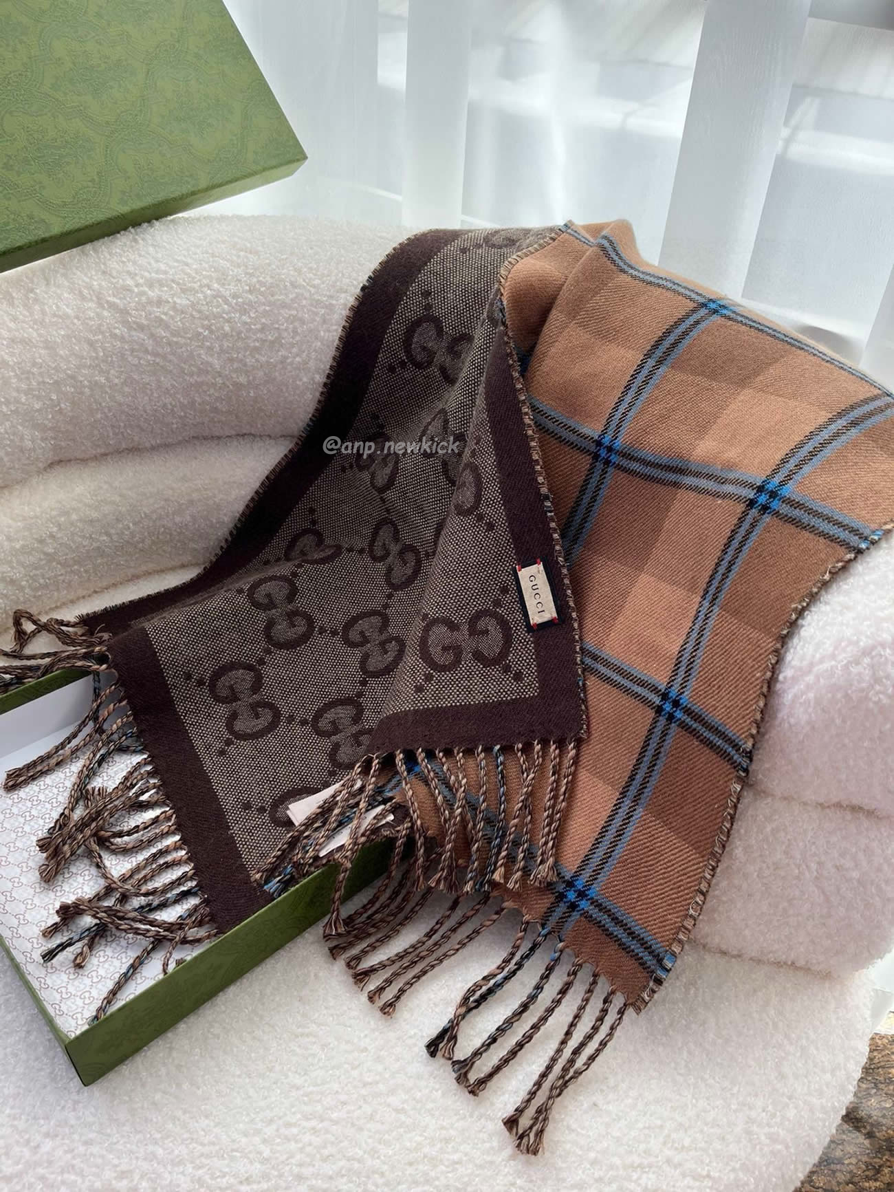 Gucci Gg Reversible Check Scarf 45x170cm (7) - www.newkick.vip Gucci Gg Reversible Check Scarf 45x170cm (7) - www.newkick.vip