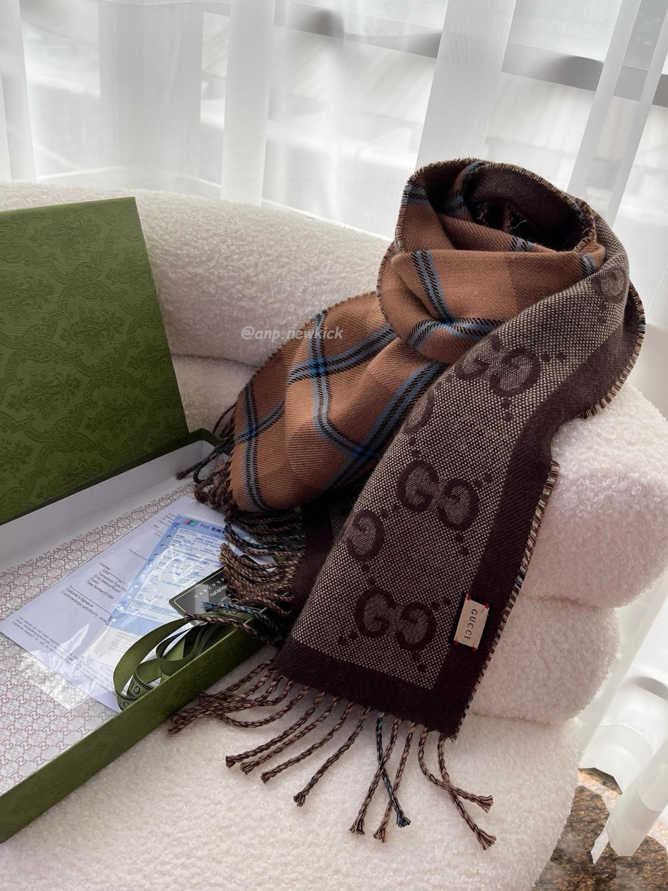Gucci Gg Reversible Check Scarf 45x170cm (8) - www.newkick.vip Gucci Gg Reversible Check Scarf 45x170cm (8) - www.newkick.vip