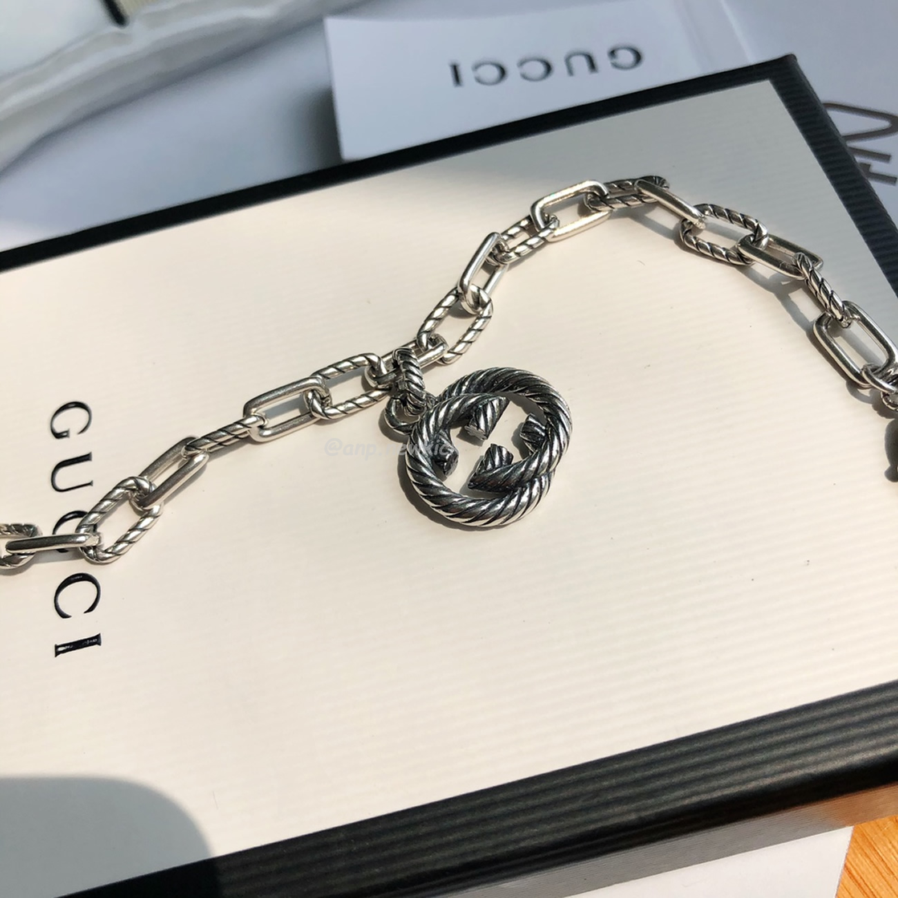 Gucci Silver Interlocking G Bracelet (6) - www.newkick.org Gucci Silver Interlocking G Bracelet (6) - www.newkick.org