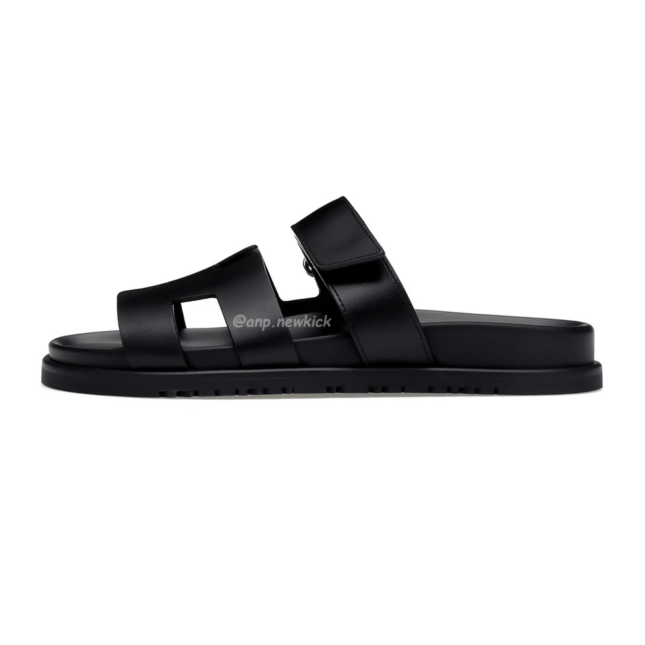 Hermes Chypre Sandal Noir Calfskin Leather H211865z (1) - www.newkick.org Hermes Chypre Sandal Noir Calfskin Leather H211865z (1) - www.newkick.org
